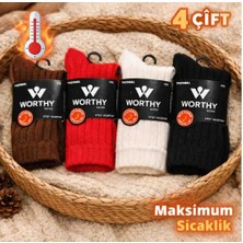 Leovia 4 Çift Temo Özellikli Çorap Seti