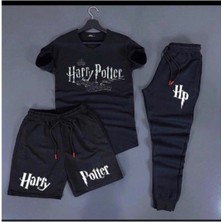 Adrift Deep & Qaiser Baskı Unisex 3'lü Kombin Harry