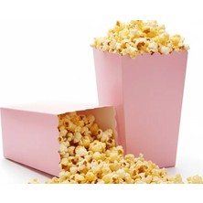 Pembe Mısır Kutusu 8'li Popcorn Kutusu