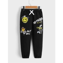 Adrift Toddler Boys Cartoon & Letter Graphic Pants
