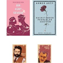Dara Yayınları Bir Kürt Sevdim - Dilek Bilgiç Esen - Hasretinden Prangalar Eskittim - Ahmed Arif -(2 Not Defterli)