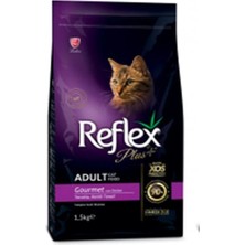 Üreticiniz Reflex Plus Gourmet Tavuklu Yetişkin Kedi Maması 1.5 kg 481348