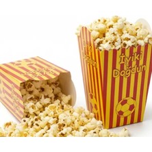 Galatasaray Temalı Mısır Kutusu 8'li Popcorn Kutusu