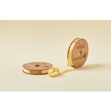 Almira Butik Biye Saten Katlı 049 Sarı 2 cm 25 Metre %100 Polyester