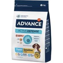 Üreticiniz Advance Puppy Sensitive Somonlu Hassas Yavru Köpek Maması 3 kg 481348