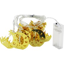 İlkyaz Fashion 2mt Metal Cami Pilli Ramazan LED Işık (4887)