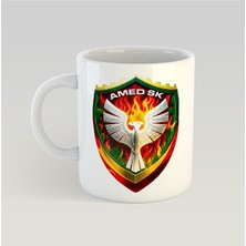 Zerya Amedspor Kupası - Amedspor Taraftar Porselen Kupa Bardak - Amed Spor Kupası