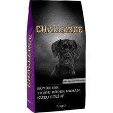 Üreticiniz Challenge Kuzu Etli Büyük Irk Yavru Köpek Maması 15 kg 481348