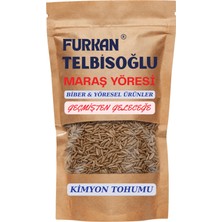Furkan Telbisoğlu Maraş Yöresi Kimyon Tohumu Tane ( Elenmiş, Katkısız ) 75GR Maraş Yöresi