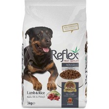 Üreticiniz Reflex Adult Kuzu ve Pirinçli Yetişkin Köpek Maması 3 kg 481348