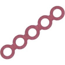 Voltaj 5s 18650 Pil Yalıtım Izolasyon Contası Kırmızı Delikli - 5 Adet