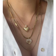 Venüs Design Çelik Çoklu Kolye Seti