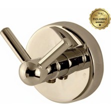 Premium Pirinç Karina 2li Bornozluk Gold