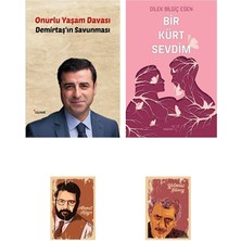 Dara Yayınları Selahattin Demirtaş'ın Savunması - Onurlu Yaşam Davası - Bir Kürt Sevdim - Not Defter Seti