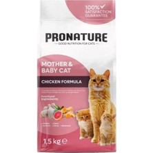 Üreticiniz Pronature Mother&baby Cat Tavuklu Anne ve Yavru Kedi Maması 1.5 kg 481348