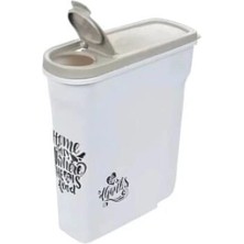 Üreticiniz Moderna Trendy Story Pet Wisdom Plastik Kedi ve Köpek Mama Saklama Kabı 26.1X10.4X30.2