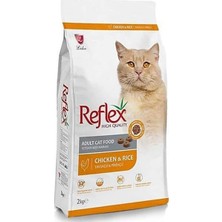 Üreticiniz Reflex Adult Tavuklu Yetişkin Kedi Maması 2 kg 481348