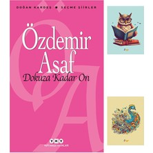 Dara Yayınları Dokuza Kadar On - Özdemir Asaf 9789750817779 - Not Defterli Seti