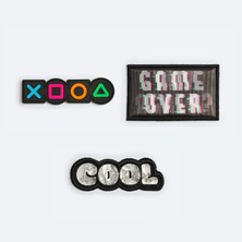 Jantifox Gamer Yama-Patch-Sticker Seti