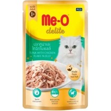 Üreticiniz Meo Delite Tavuklu ve Ton Balıklı Pouch Yetişkin Konserve Kedi Maması 1 Adet 70 gr 4