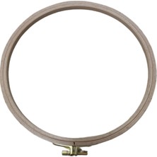 Almira Butik Vidalı Tahta Kasnak 5 Numara