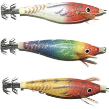 Sasa Renkli Simli 7 cm Kalamar Zokası 3 Lü Set