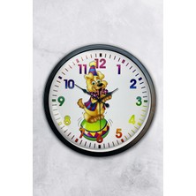 Kasva Concept 40 cm Siyah Metal Rome De La Paris Duvar Saati