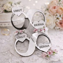 Düğün Nişan Söz Kına Kişiye Özel Magnet Sonsuzluk NO92