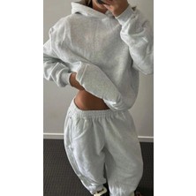 Kalic Studio Ünisex Oversize Gri Eşofman Takımı