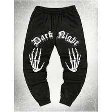 Adrift Goth Guys Skeleton Hand Print Eşofman Altı