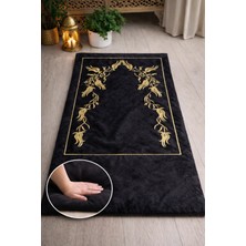 Hig Store Sırma Nakış Işlemeli Çeyizlik - Diz Ağrıtmaz / Ortopedik Arası Elyaf Dolgulu Seccade 80X120 Ebat