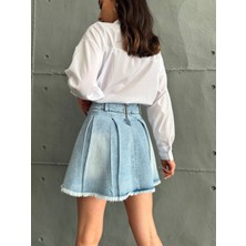 Aida Fashion Denim Etek