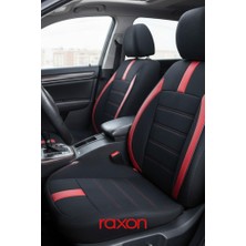 Raxon Neptun Plus Serisi Tay Tüyü Kumaş Oto Koltuk Kılıfı Tam Set | Airbag Uyumlu Lüks Araç Koltuk Kılıfı