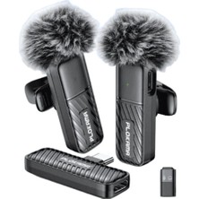 Poebgo Family's Kablosuz Type-C Yaka Mikrofonu