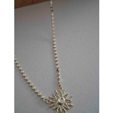 Pames Aksesuar Ezme Zincir Güneş Kolye