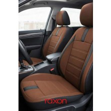 Raxon Neptun Plus Serisi Tay Tüyü Kumaş Oto Koltuk Kılıfı Tam Set | Airbag Uyumlu Lüks Araç Koltuk Kılıfı