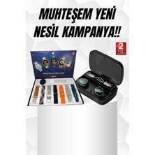OEM Ucuz Kaliteli Yeni Nesil 7 Kordonlu Akıllı Saat ve Kablosuz Bluetooth Kulaklık An - ME0028-5XC9E