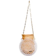 Nuvira Zincir Kollu Taş Işlemeli Çanta Kese Model