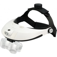 Hayat Store 5 Mercekli Çok Fonksiyonlu, Başlık Tip Işıklı Büyüteç 81001H