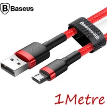 Yaman Market Baseus Cafule Micro USB 1metre 2.4A Hızlı Şarj Halat USB KABLO-(5775) - KB002H-6J4PU4