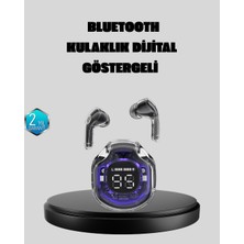 Yaman Market Enc Mikrofonlu Kablosuz Kulaklık Dokunmatik Kontrol ve LED Ekran Şarj Kutulu - KB002H-6I9A69