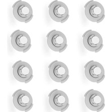 Ropalde Roborock S50-S51-S55 Robot Süpürge Uyumlu 12'li Su Tankı Filtresi-Yedek Parça