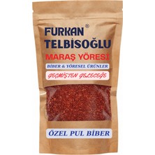 Furkan Telbisoğlu Maraş Yöresi Özel Pul Biber (Katkısız,yöresel) 75GR Maraş Yöresi