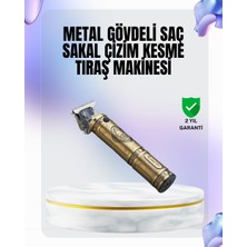 Yaman Market 4 Kılavuz Taraklı Profesyonel Saç ve Sakal Kesme Makinesi - KB002H-6IHZW8