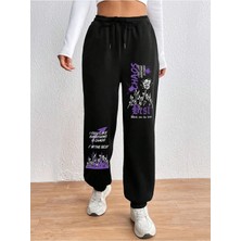 Adrift Graphic Drawstring Waist 4 Mevsim Eşofman