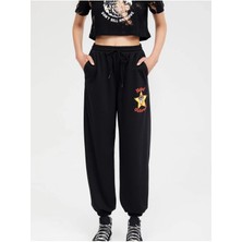 Adrift x Outlasted Letter Skull Graphic 4 Mevsim Eşofman