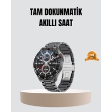 Yaman Market 100MAH Şarjlı Akıllı Saat – Mesaj Bildirimi Müzik Kontrolü ve Ergonomik Tasa - KB002H-6IKOF