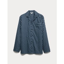 Marks & Spencer Pamuk Karışımlı Pijama Üstü