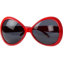 Hayat Store 70 Li Yıllar Kırmızı Renk Nostalji Yeşilçam Parti Gözlüğü 15X7 cm