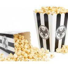 Beşiktaş Temalı Mısır Kutusu 8'li Popcorn Kutusu